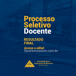 Resultado Final do Processo Seletivo Docente - Edital Nº 42/2024 