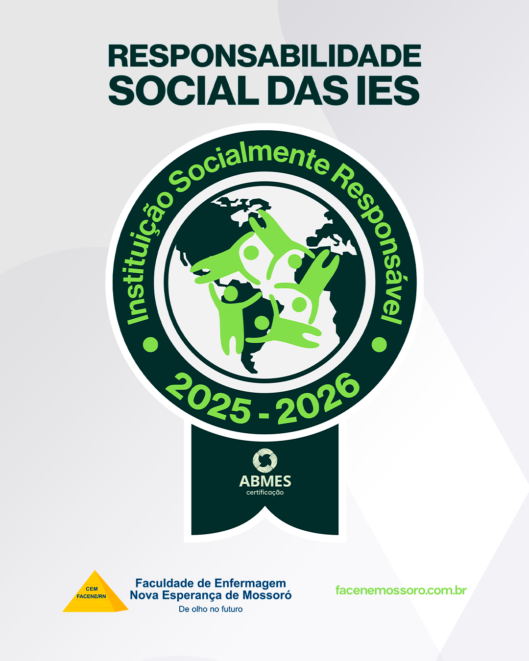 SELO INSTITUIÇÃO SOCIALMENTE RESPONSÁVEL 2025-2026