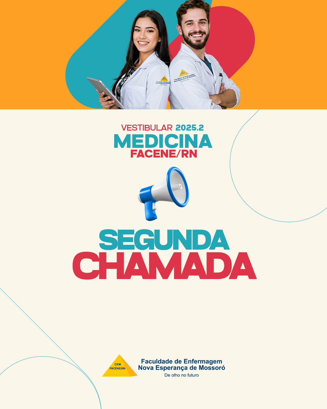 SEGUNDA CHAMADA VESTIBULAR MEDICINA 2025.2