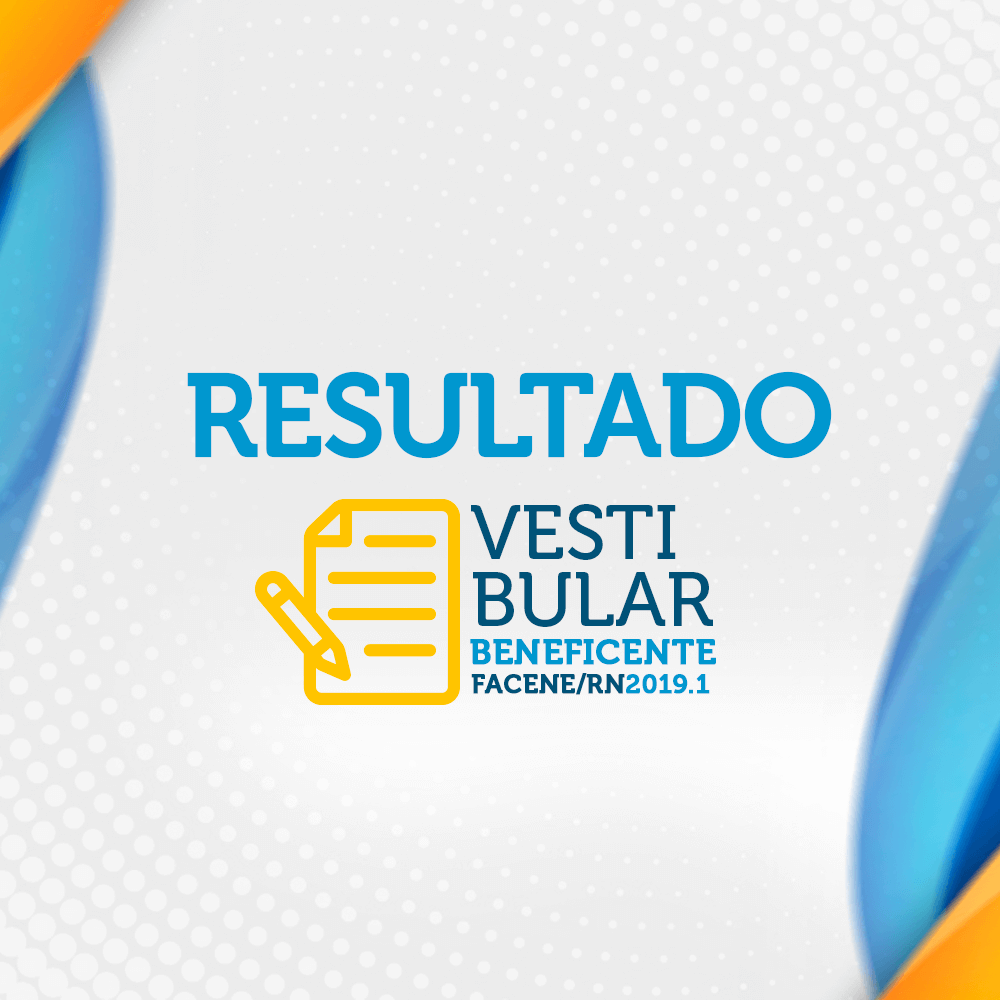 RESULTADO VESTIBULAR BENEFICENTE 2019.1