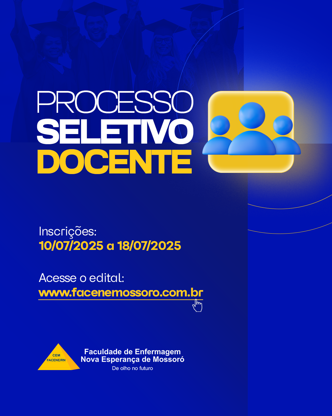  Edital de Seleção Docente 2025.2 – FACENE/RN