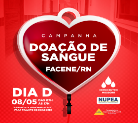 CAMPANHA DE DOAÇÃO DE SANGUE 2019.1